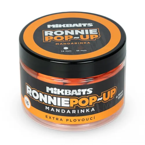 MIKBAITS Ronnie Pop-up Mandarinka 16mm, 150ml