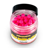 MIKBAITS Mini boilies v dipe Jahoda (50ml)