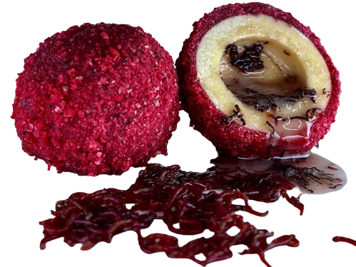 LK BAITS Nutrigo Monster Live Blood Woorm 25-30mm - patentka (250ml)