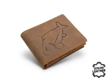 DELPHIN Kožená peňaženka Carp OutLine