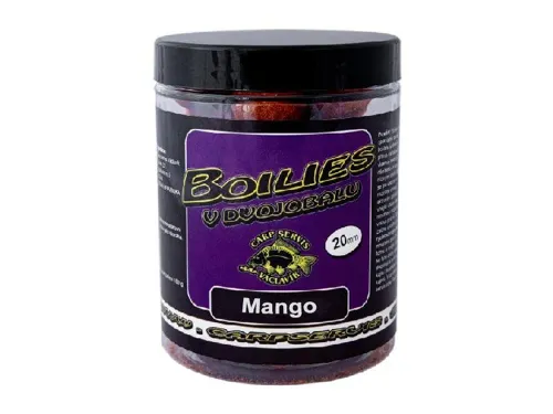 CARP SERVIS VÁCLAVÍK Boilies v dvojobale Mango 20mm, 180g