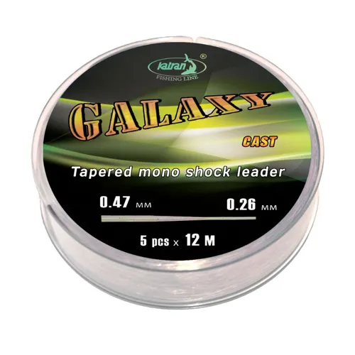 KATRAN Šokový vlasec Galaxy Cast 0.47mm (5x12m)