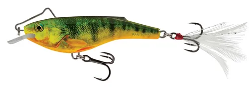 SALMO Wobler RAIL SHAD SINKING Supernatural Hot Perch 6cm (potápavý)