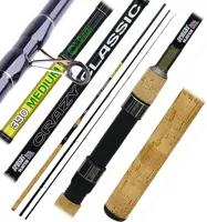 SENSAS Matchový prút Crazy Classic Waggler Medium 20g, 3.90m (3diel)