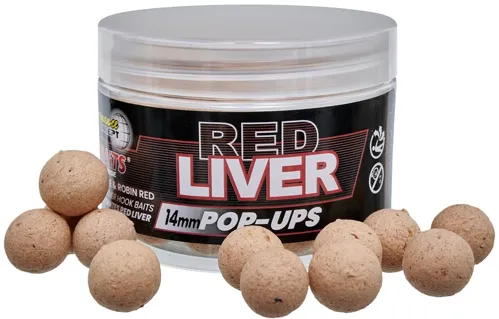 STARBAITS Pop - Up Red Liver 16mm (50g)