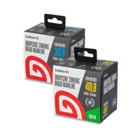 TRAKKER Kmeňová šnúra Dropcore Braid Green 0,33mm, 1200m
