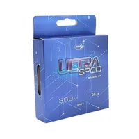 KATRAN Ultratenká pletená šnúra UltraSpod 8X Braid 0.18mm, 25lb, 300m, sivá