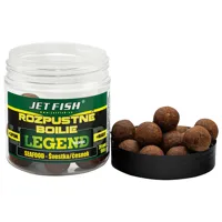 JET FISH Rozpustné boilie Legend Range Seafood Slivka Cesnak 24mm, 250ml JET FISH Rozpustné boilie Legend Range Seafood Slivka Cesnak 24mm, 250ml