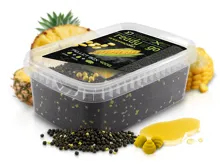 DELPHIN Pellet box Reaxe READY&amp;GO Kukurica-Ananás 400g