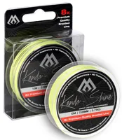 MIKADO Pletená šnúra KENDO SHINE Fluo žltá (150m)