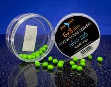 BAIT BAIT Fluo Method Dumbel Wafter 6x8mm, Hívó Szó 20g