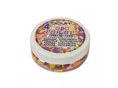 DOVIT Pop-up 4 Color Ananás/Tutti Frutti 10mm, 35g