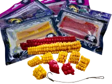 LK BAITS Baby Corn Amur zelená , 4ks