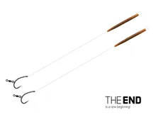 DELPHIN Nadväzec The End D-Rig veľ. 6, 20cm, 17lb, 2ks