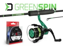 DELPHIN Prívlačový set GreenSPIN 30g, 2.10m + 2T + 0.234mm