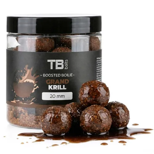 TB BAITS Boosterované Boilie Grand Krill 120g