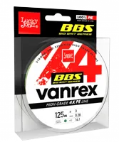 LUCKY JOHN Šnúra Vanrex X4 Braid (125m)
