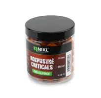 NIKL Rozpustné Criticals boilie Chilli & Peach 14mm, 250ml