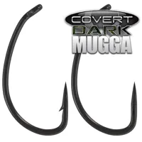 GARDNER Háčiky - Covert Dark Mugga Hook Barbed-Veľkosť č.8|bal.10ks