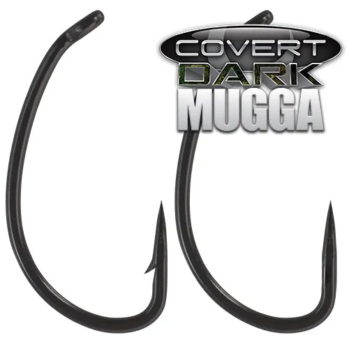GARDNER Háčiky s protihrotom Covert Dark Mugga Hook Barbed (10ks)