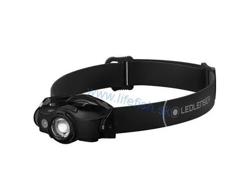 LEDLENSER Čelovka MH4 Čierno-čierná 400 lm