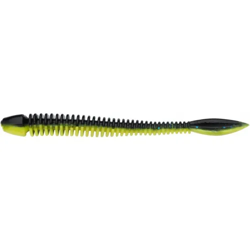 BERKLEY Gumová nástraha Powerbait Power Flail 5cm Black/Sunshine Yellow, 12ks