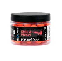 SHIMANO Bait Isolate Pop-Up Krill Peach 12mm Fluoro Orange, 50g