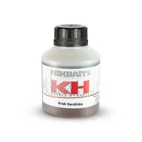 MIKBAITS Krvavý Huňáček Booster Krab Sardinka (250ml)