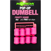 KORDA Pop-up Dumbells 12mm Fruity Squid (ružové) 8ks