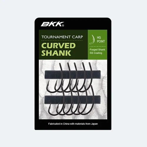 BKK Kaprový háčik Curved Shank (10ks)