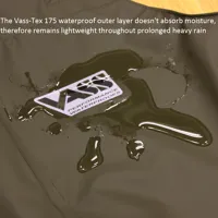 VASS Nepremokavá bunda VASS-TEX 175 Kaki (9)
