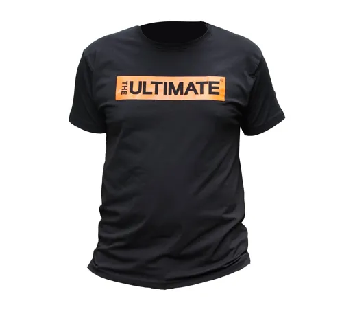 THE ULTIMATE Tričko čierne The Ultimate