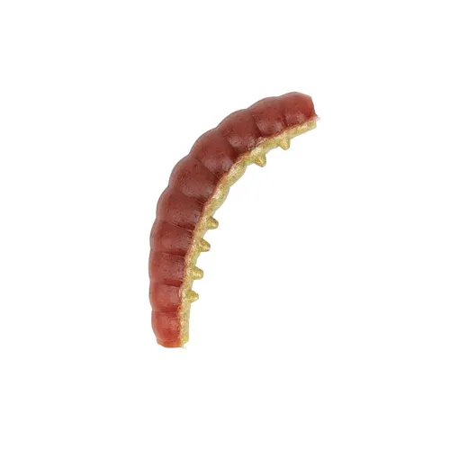 BERKLEY Osia larva Powerbait Honey Worm Red Yellow 2.5cm