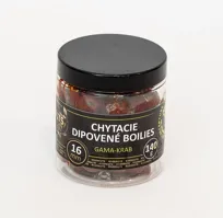 RIVERBAITS Chytacie boilies v dipe Gama Crab 20mm, 150g