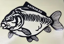KATRAN Nálepka Carp (12x14cm)
