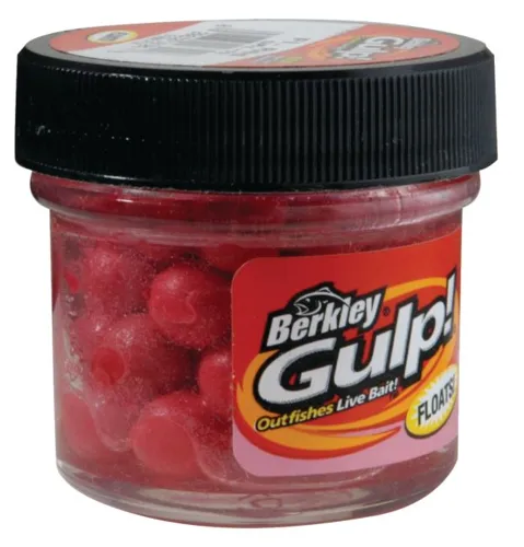 BERKLEY Nástraha Ikry Glup! Salmon Eggs Fluo Red 1cm 16g