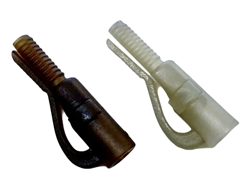 LK BAITS Lead Clip Peg Camo Brown (10ks)
