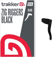 TRAKKER Rovnátka Zig Riggers Čierne, 10ks
