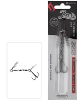 MIKADO Zbrojená montáž Jaws Double Evo Stinger XL 30kg, Treble Hook veľ. 1/0, 1ks