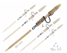 ZFISH Závesky Heavy Duty Clip Complete Pin Set 60mm, 5ks