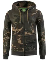 KORDA Mikina Zip Hoodie Dark Kamo