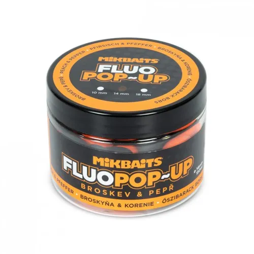 MIKBAITS Fluo Pop-up Broskyňa Korenie (150ml)
