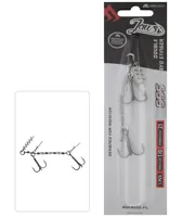 MIKADO Zbrojená montáž Jaws Double Evo Stinger 25kg, Treble Hook veľ. 1/0, 1ks