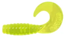 BERKLEY Nástraha Twister Power Grub 5cm Chartreuse, 20ks
