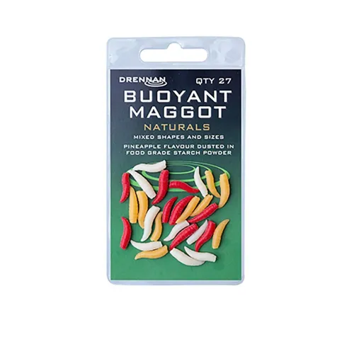 DRENNAN Červy Buoyant Maggot natural, 27ks