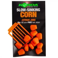 KORDA Umelá Kukurica Slow Sinking Maize Citrus Zing Orange (oranžová)