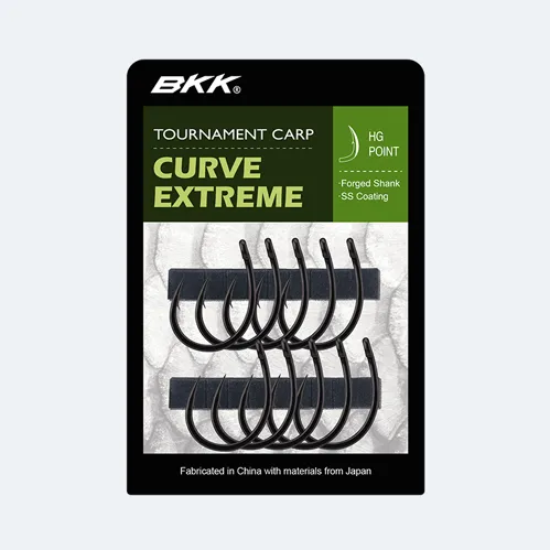 BKK Kaprový háčik Curve Extreme (10ks)