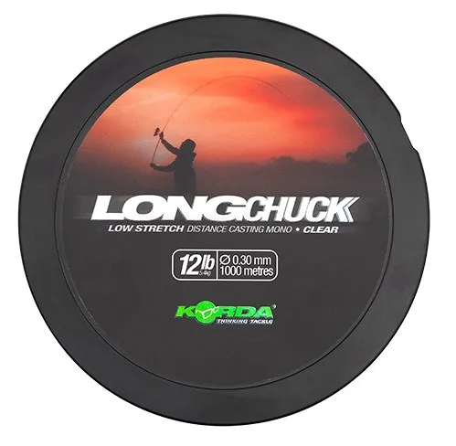 KORDA Vlasec Longchuck Clear 0.30mm, 12lb (1000m)