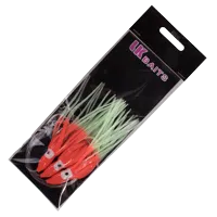 LK BAITS Nadväzec Chobotnica 8/0 12cm Lumino Red/Červený