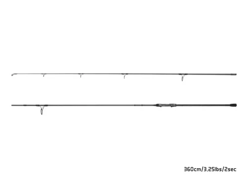 DELPHIN Kaprový prút Opium BlacxCARP 3G TechnoCORK 3.60m, 3.25lb (2diel)